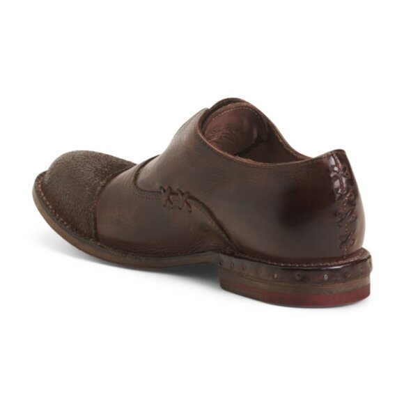 BED/STU Made In Mexico Leather Rose Flats - Picture 2 of 2